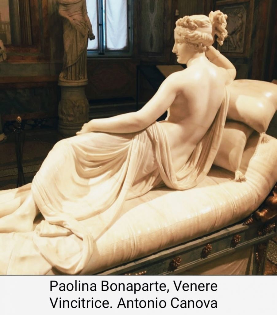 Evasio Gozzani e Paolina Bonaparte. 